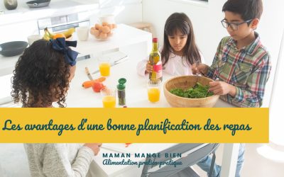 Les avantages d’une bonne planification des repas