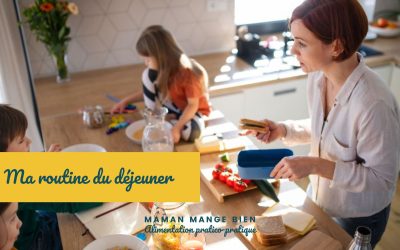 Ma routine du déjeuner