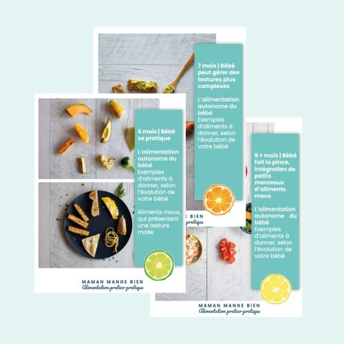 GRATUIT : Fiches DME, comment couper les aliments